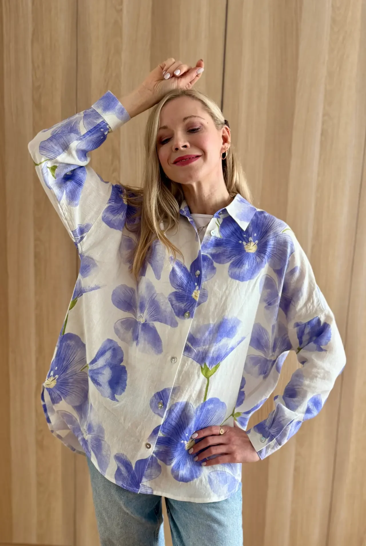 Lniana koszula SWOBODA – 3 wzory