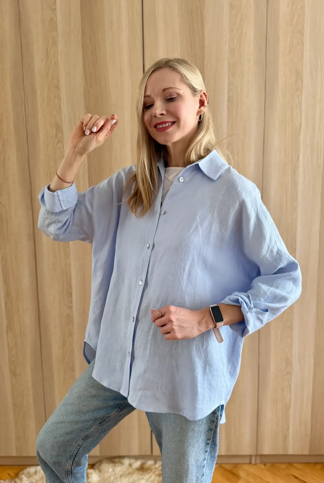 SWOBODA – sztruksowa koszula oversize -ostatnia sztuka!