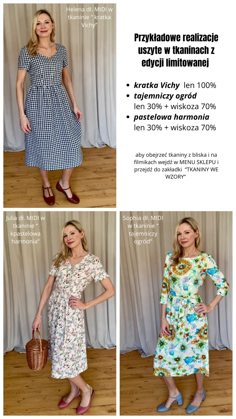 Lniana sukienka ELIZA