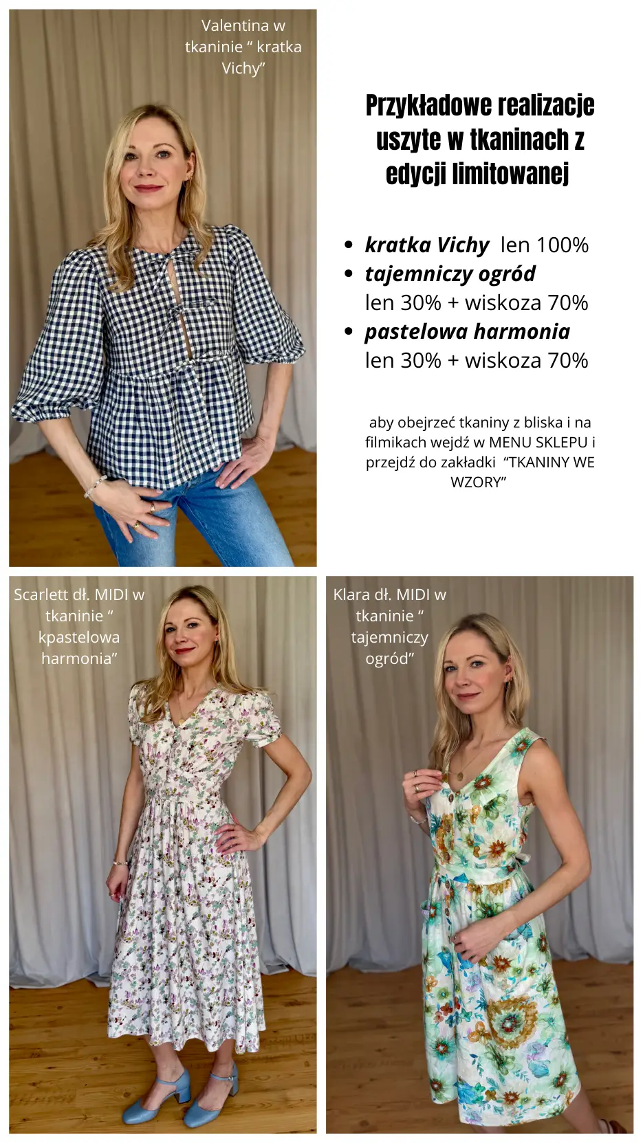 Lniana sukienka ELIZA