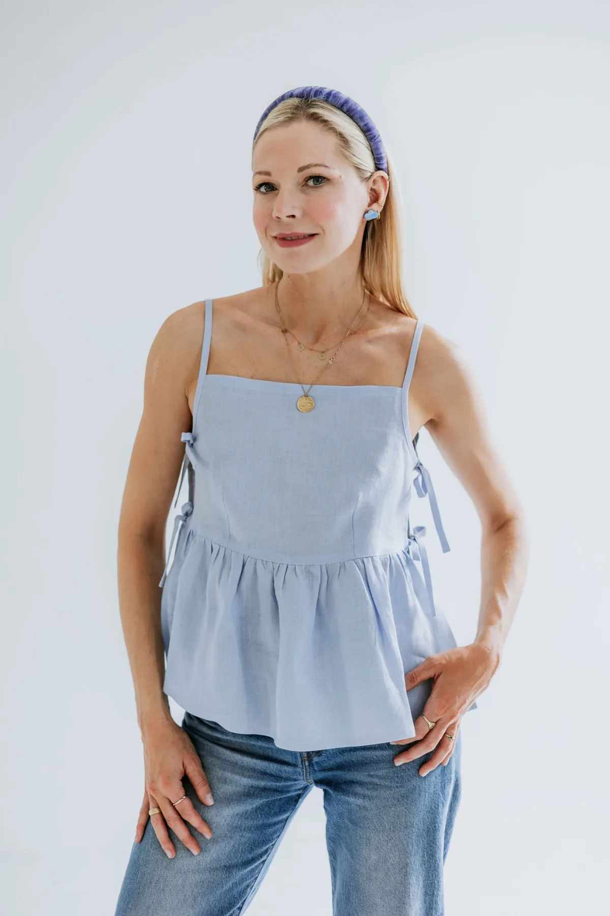 Lniany top POLA